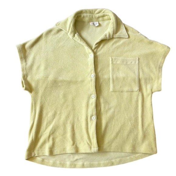 Stone Fox Basil Button Terry Shirt - Picture 5 of 13